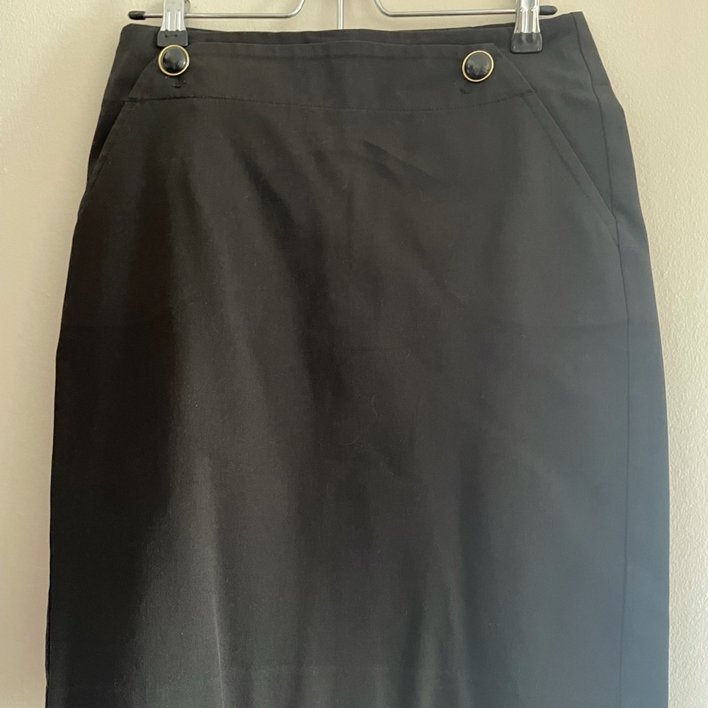 Black banana republic skirt